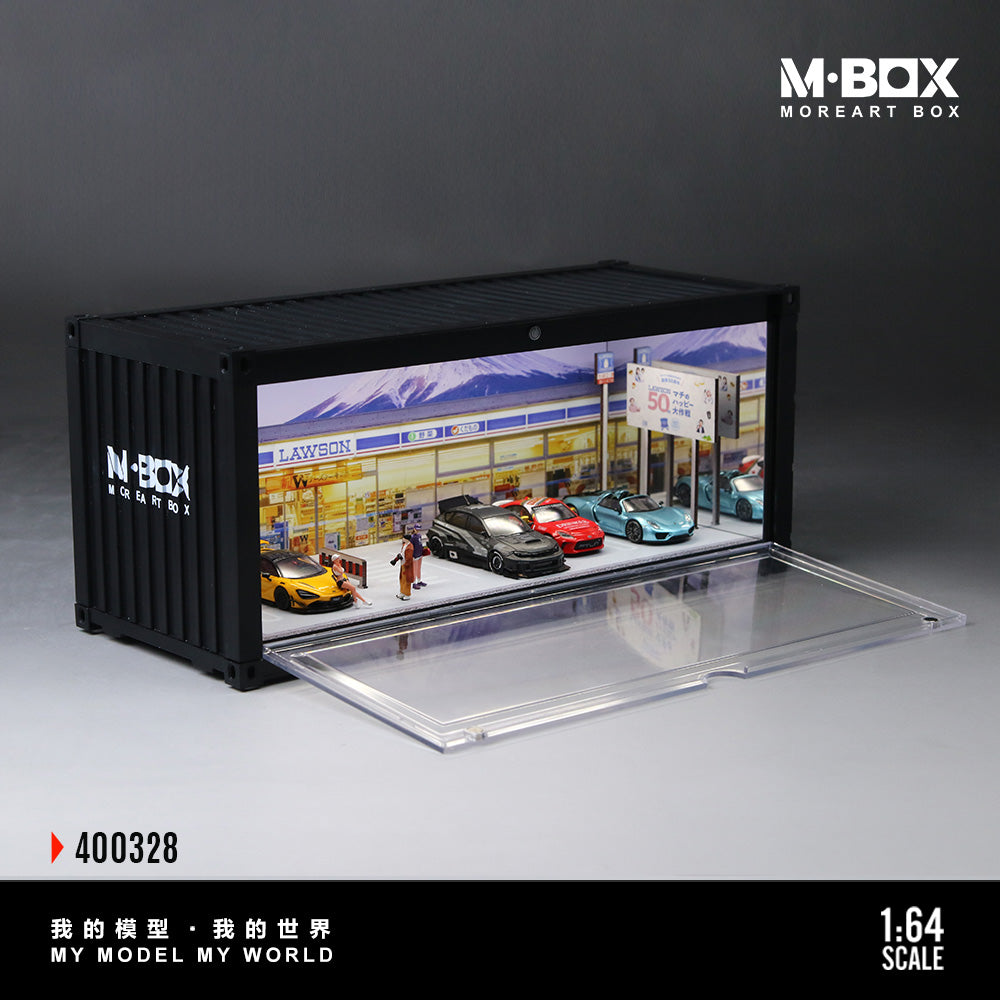 [Preorder] MBOX 1:64 CONTAINER MODEL STORAGE SCENE (2 Versions) MB400328/MB400329