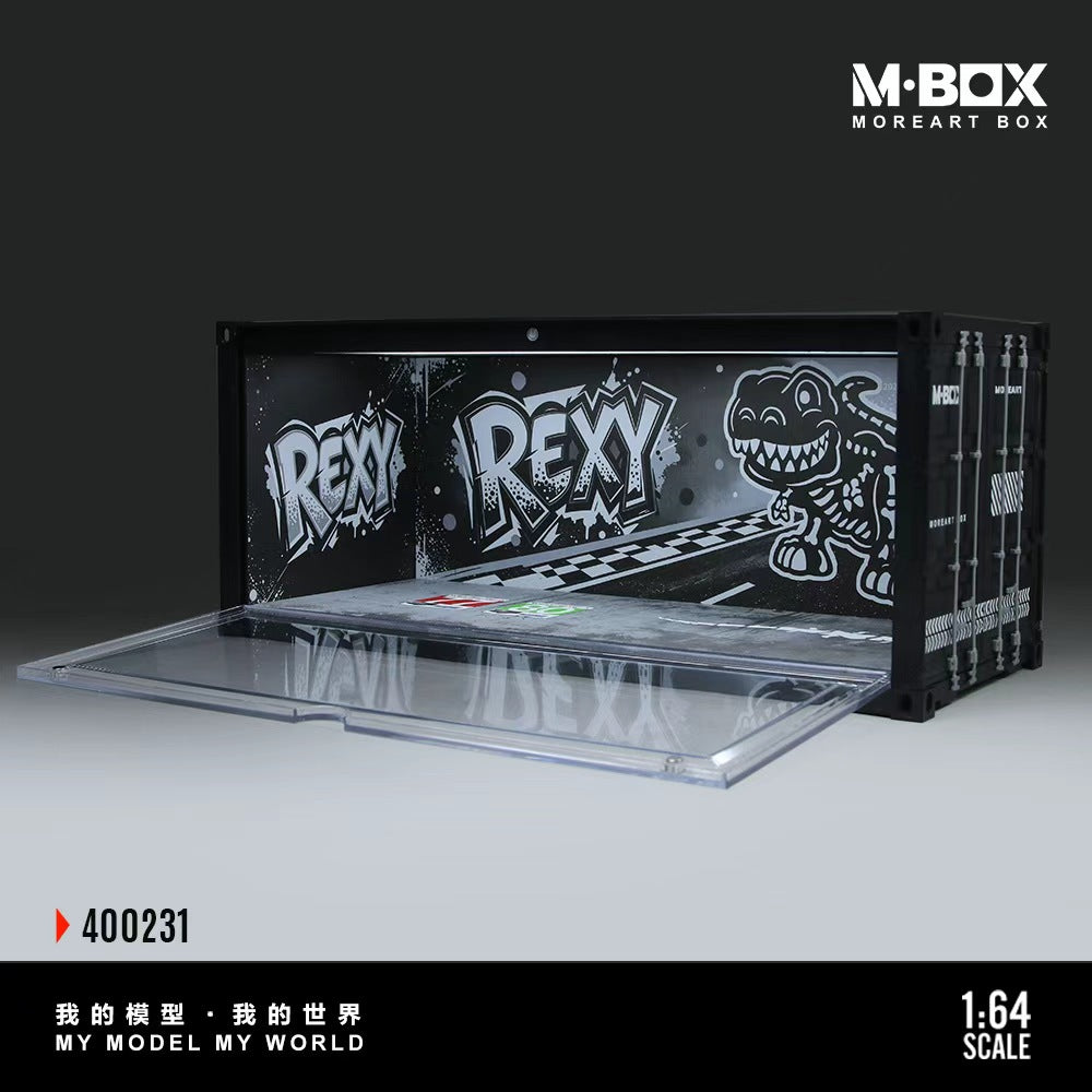 [Preorder] MBOX 1:64 Dinosaur Painted Container Scene MB400229/ MB400230/ MB400231