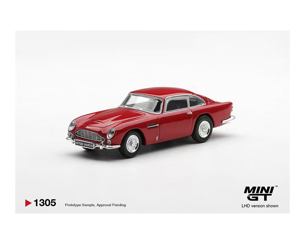 [Preorder] Mini GT 1:64 Aston Martin DB5 – Fiesta Red – Limited Edition MGT01305-BL