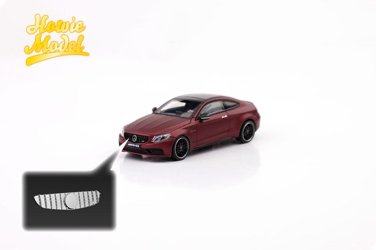 Howie Model 1:64 Mercedes-Benz AMG C63s coupe (3 Colours)