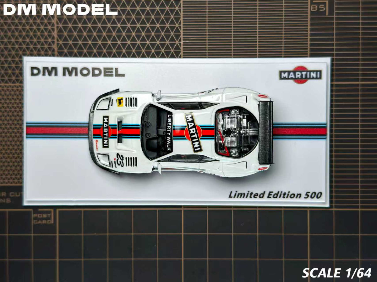 [Preorder] DM Model 1:64 LBWK Ferrari F40 White (2 Versions)