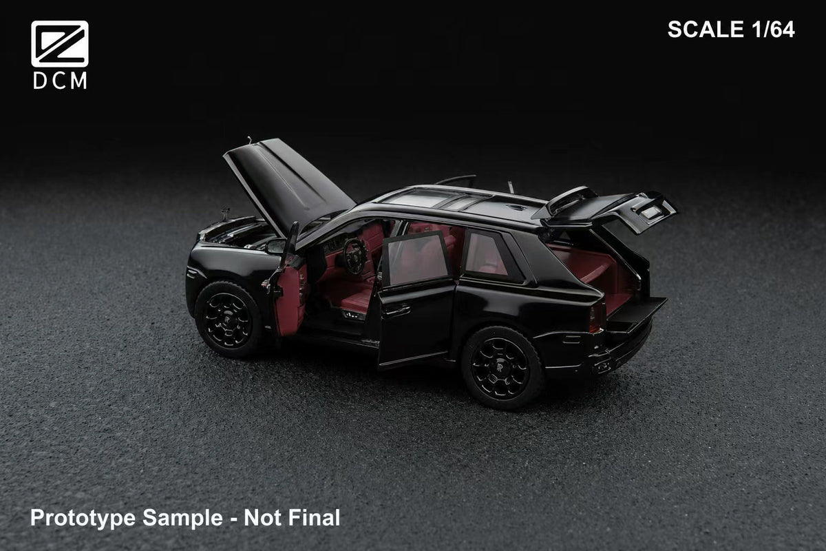 [Preorder] DCM 1:64 Rolls Royce Cullinan Black Warrior