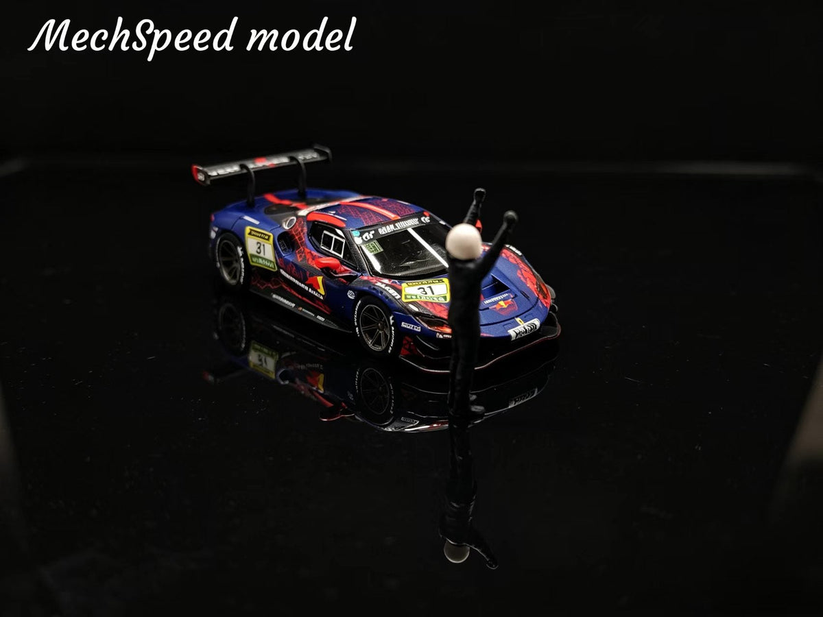 [Preorder] MechSpeed 1:64 296GT3 RedBull #31
