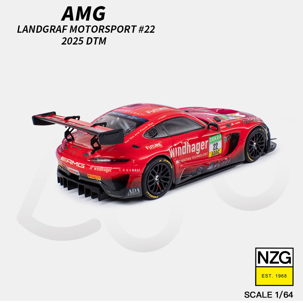 [Preorder] KILO works 1:64 Mercedes AMG GT3 EVO DTM 2025 (2 Colours) 114600010/114600011