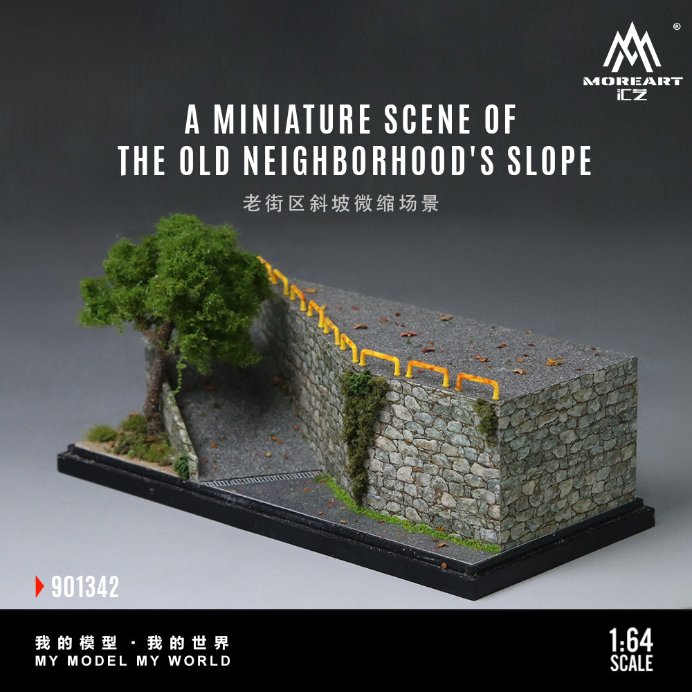 [Preorder] MoreArt 1:64 The Old Neighborhood's slope Scene MO901342