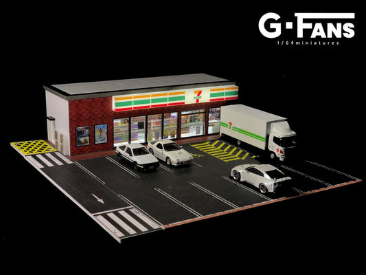 G.Fans 1:64 7-Eleven Diorama 710020