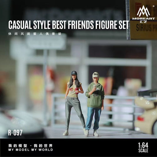 [Preorder] MoreArt 1:64 Casual style best friend FIGURE SET MO223097