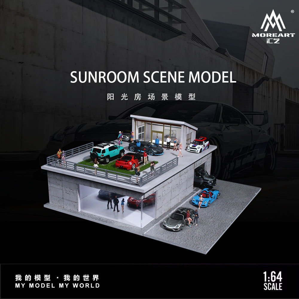 MoreArt 1:64 SUNROOM SCENE MODEL MO936413