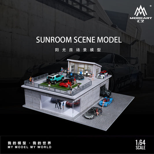MoreArt 1:64 SUNROOM SCENE MODEL MO936413