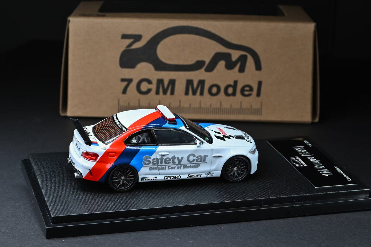 [Preorder] 7CM Model 1:64 BMW 1M Coupe (E82) Moto GP 2011 Safety Car