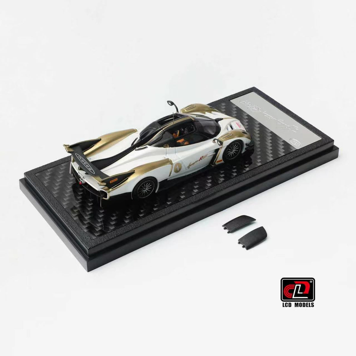 [Preorder] LCD 1:64 Pagani Huayra R Evo Roadster LCD64050-WG
