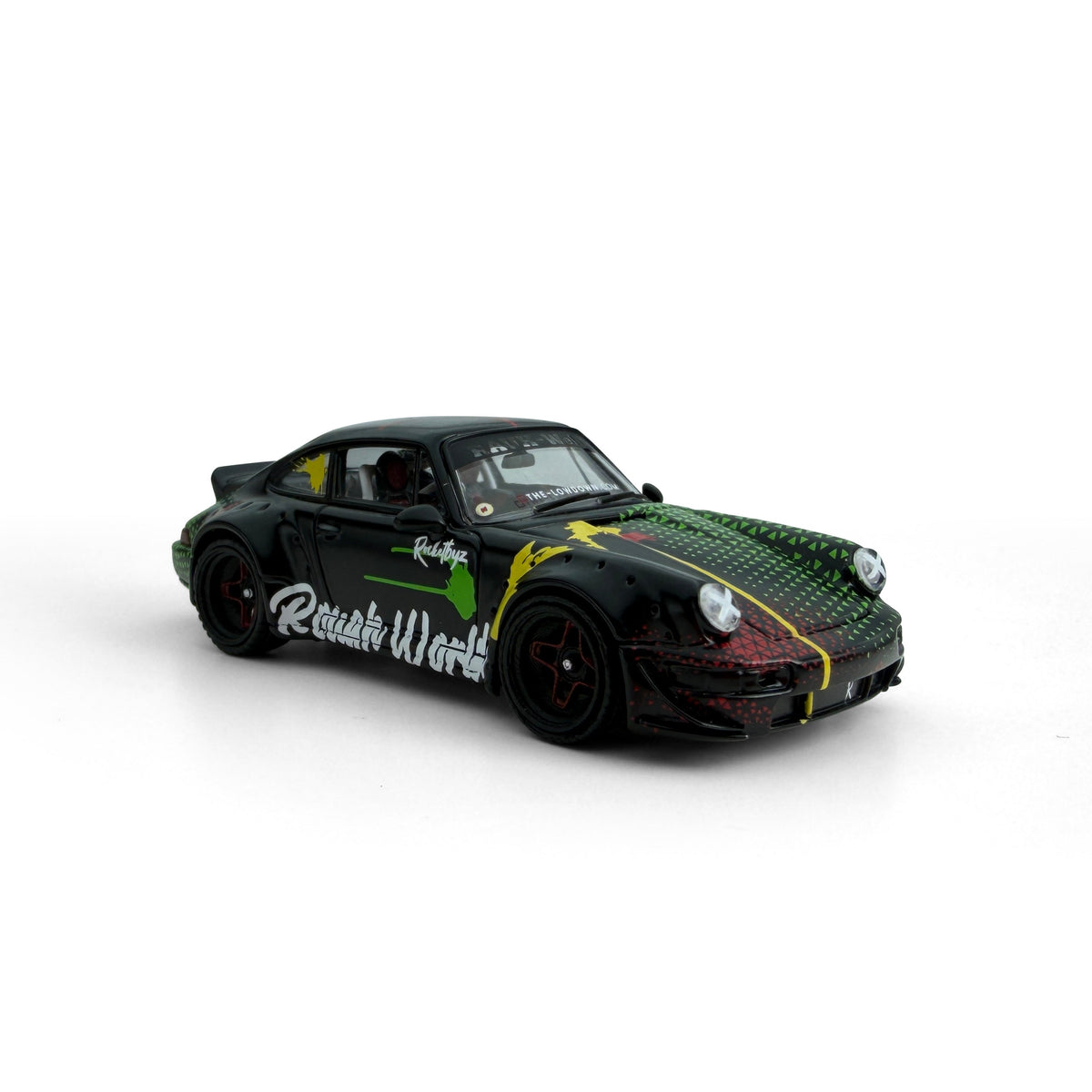 [Preorder] Modelmodel 1:64 Porsche RWB 964 Black Kimera MM64-RWB964-006