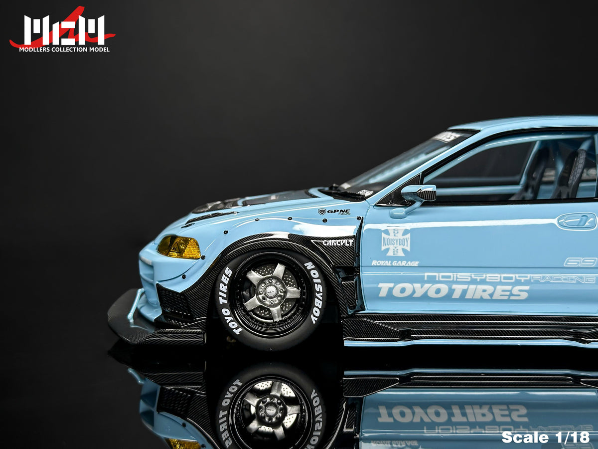 [Preorder] MCM 1:18 Honda Kevamannz 1996 EG6 Hatchback Wide  Body (5 Colours)