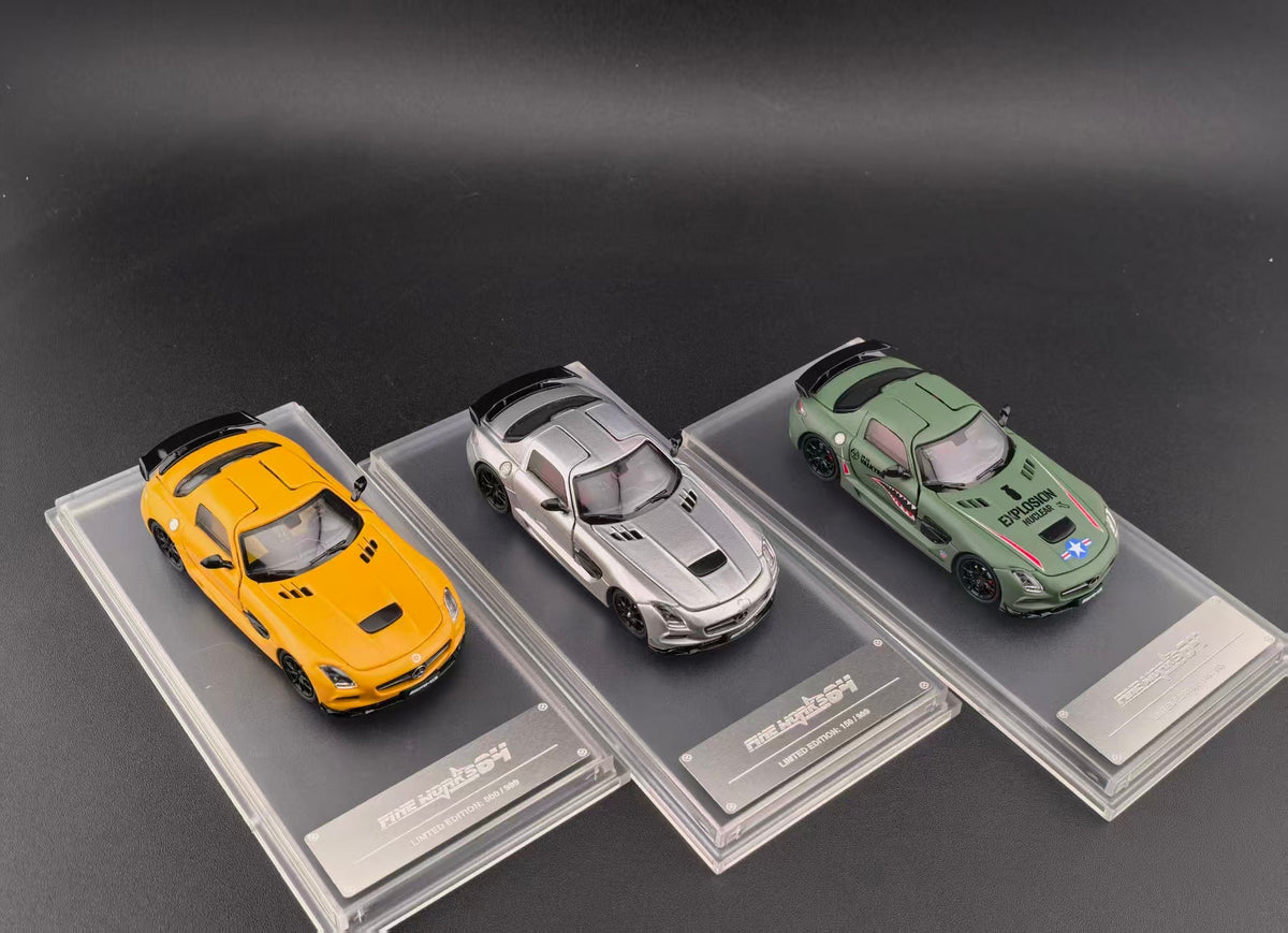 [Preorder] Fine works64 1:64 Mercedes Benz SLS AMG BS (3 Colours)