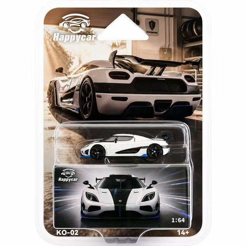 [Preorder] HappyCar 1:64 Koenigsegg Agera RS (2 Variants)