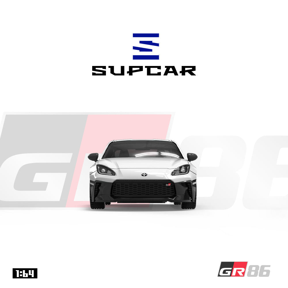 [Preorder] SUPCAR 1:64 Toyota GR86 Fujiwara Tofu Shop Livery SC648602