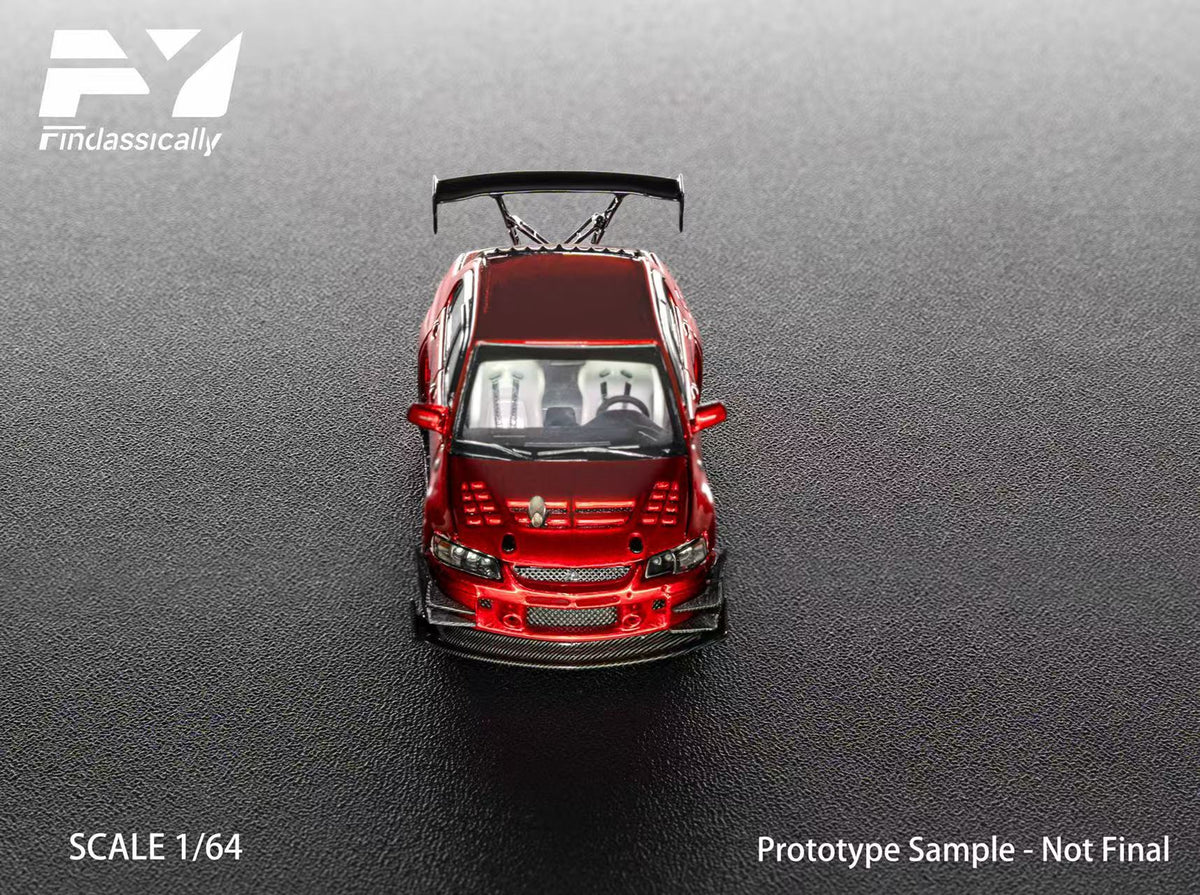 [Preorder] Findclassically 1:64 Mitsubishi 9th Generation Modified - Red (6 Versions)