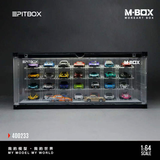 [Preorder] MBOX 1:64 TRANSPARENT CONTAINER TRUCK STORAGE SCENARIO MB400233