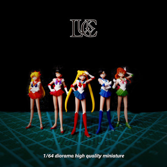 Lucky Studio 1:64 Sailor Moon (5 Versions)