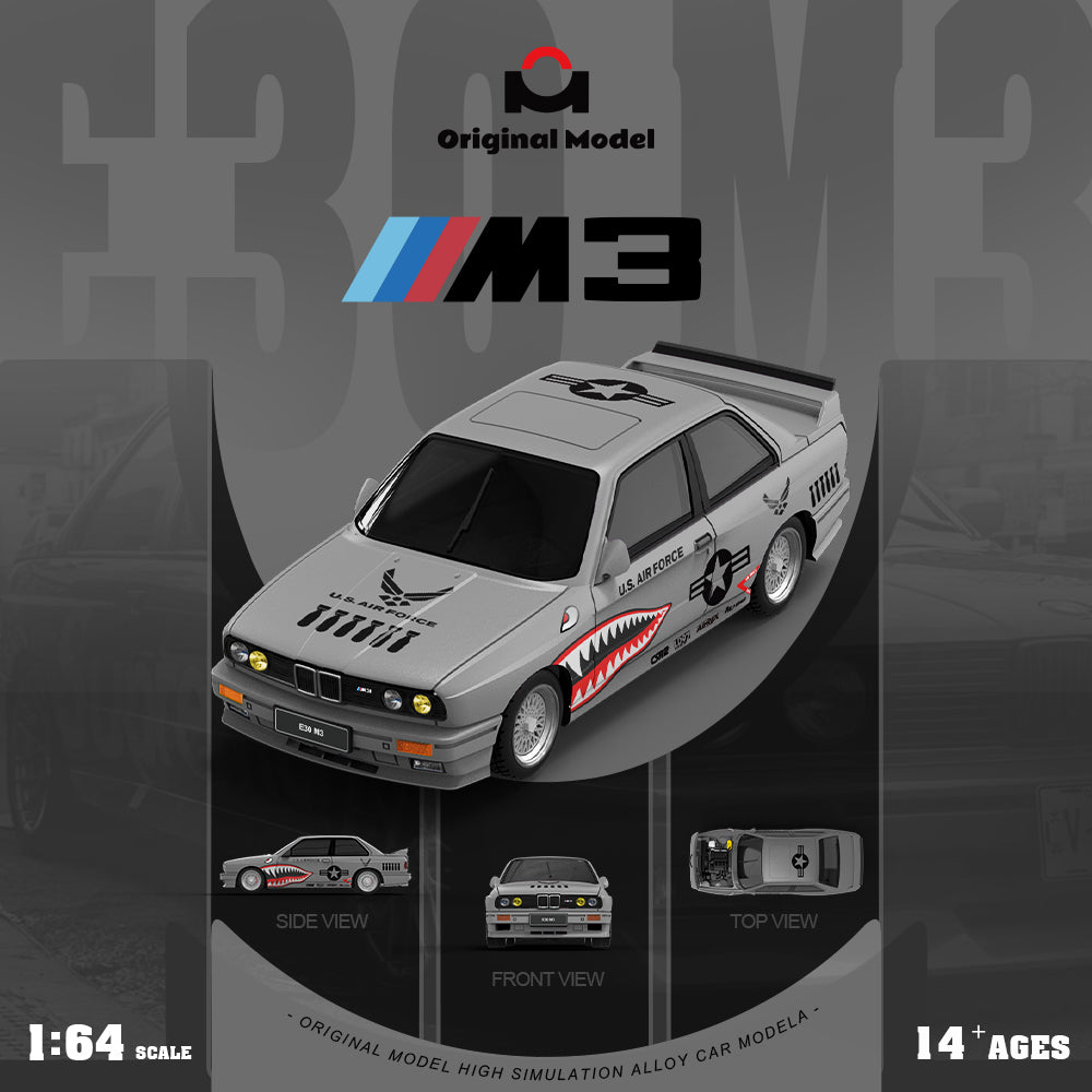 [Preorder] Original Model 1:64 BMW E30 M3 Shark livery OM647809