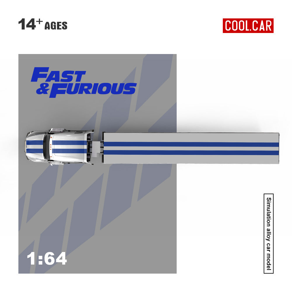 [Preorder] Cool Car 1:64 Freightliner "Fast & Furious" Livery Truck CC800117