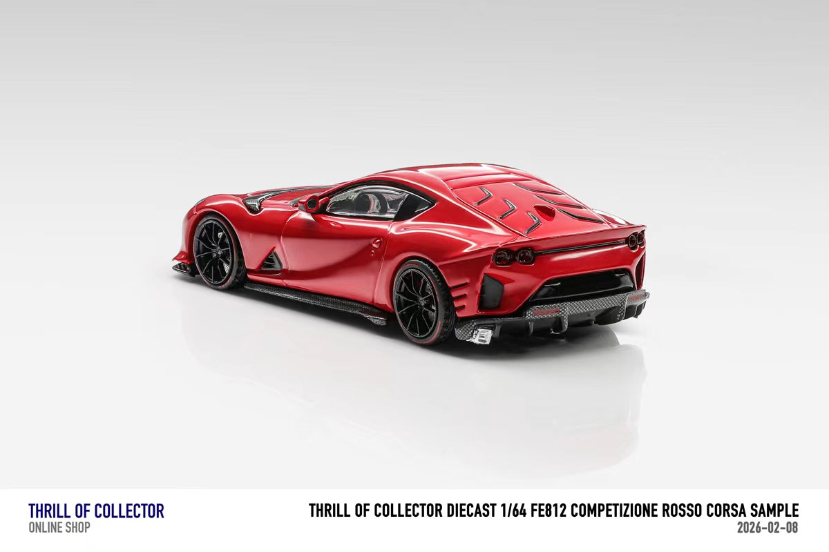 TOC 1:64 Ferrari 812C 3.0 (4 Colours)