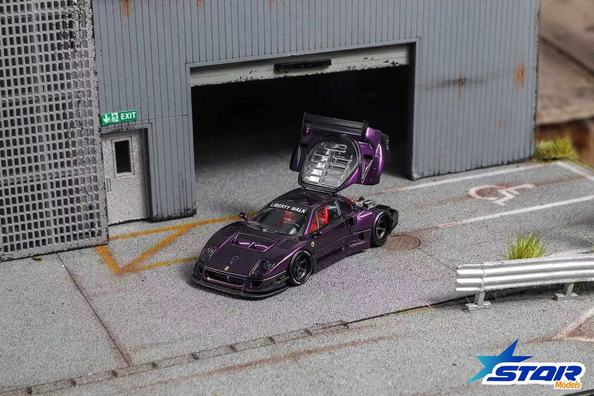 [Preorder] Star Model 1:64 Supercar F40 LB-Works Wide Body Modified (4 Colours)