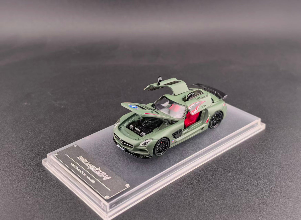 [Preorder] Fine works64 1:64 Mercedes Benz SLS AMG BS (3 Colours)