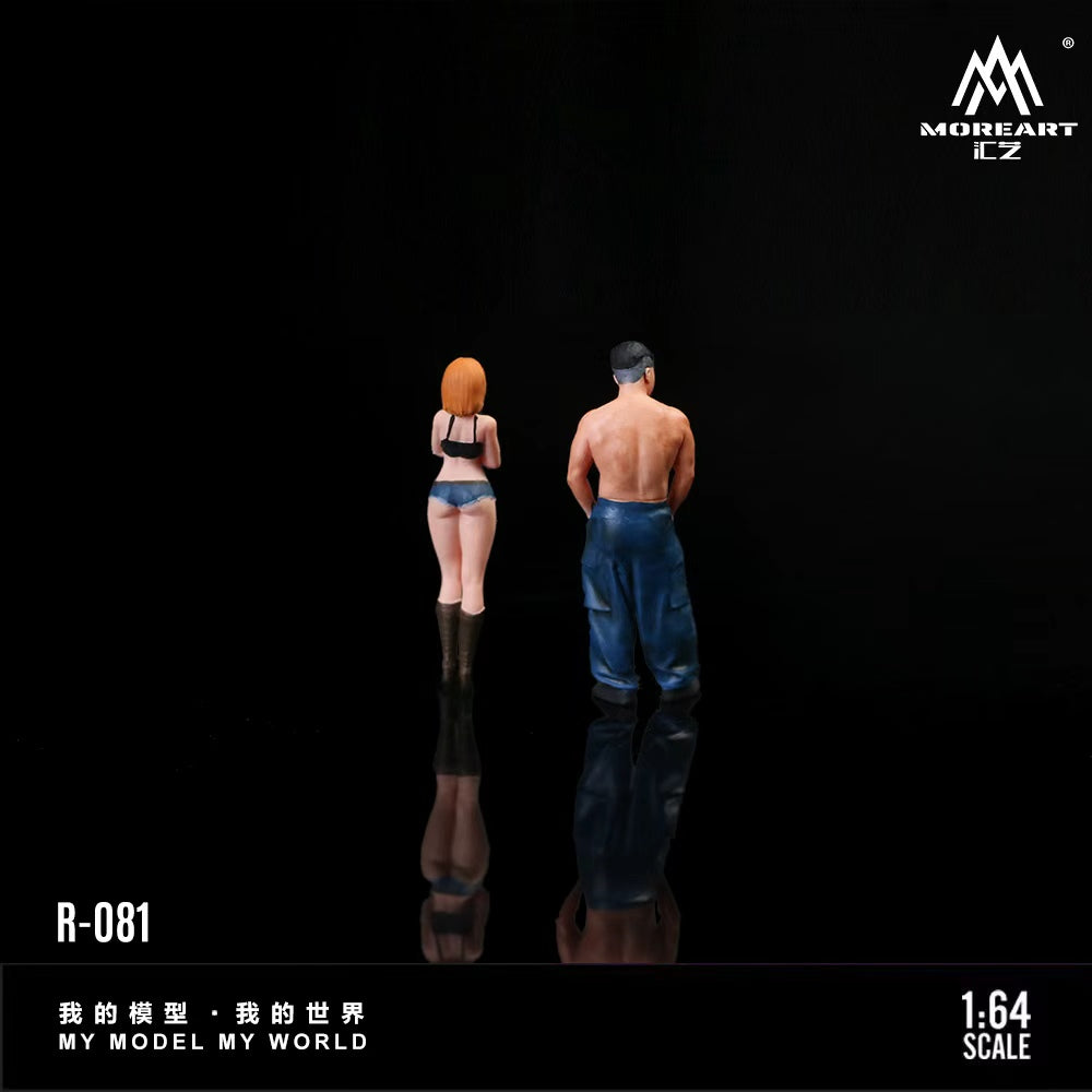MoreArt 1:64 FITNESS DOLL SET FOR MEN AND WOMEN MO223081
