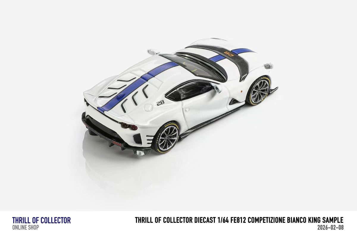 TOC 1:64 Ferrari 812C 3.0 (4 Colours)