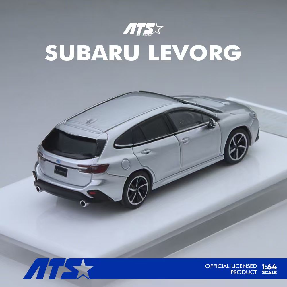 [Preorder] ATS Model 1:64 Subaru LEVORG - Silver Gray ATS880303