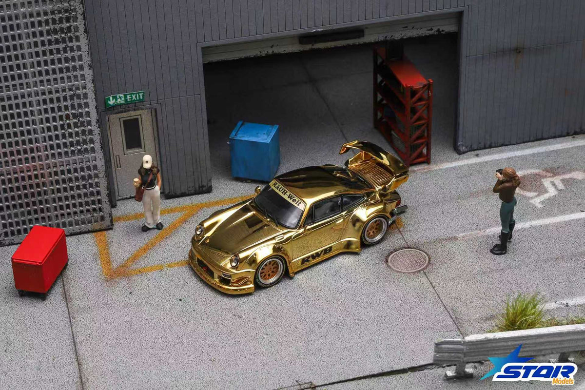 [Preorder] Star Model 1:64 Porsche Rauh-Welt Widebody Modified RWB930 (3 Versions)