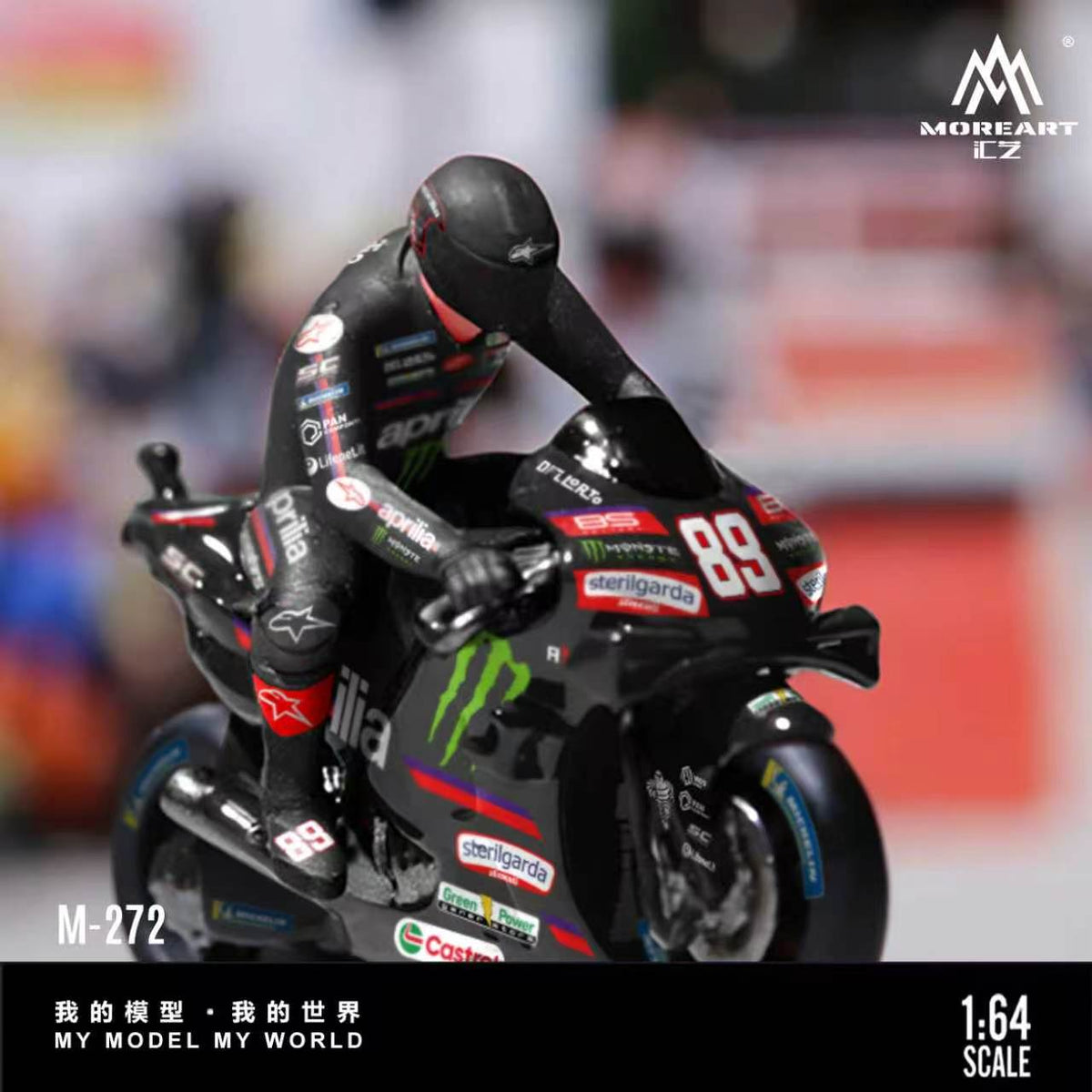 [Preorder] MoreArt 1:64 DUCAT 89RD CIRCUIT MOTORCYCLE ACTION FIGURE SET MO222272