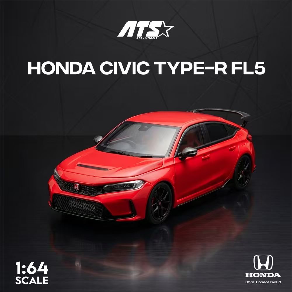 [Preorder] ATS Model 1:64 Honda Civic Type-R FL5 (2 Colours) ATS880501/ ATS880502