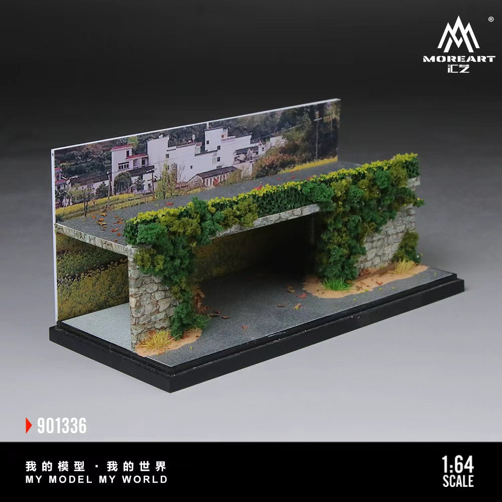 [Preorder] MoreArt 1:64 RURAL BRIDGE SCENE MO901336