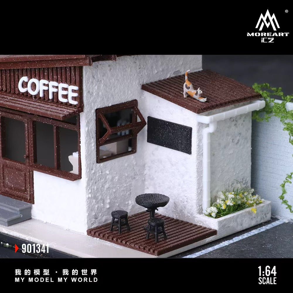 [Preorder] MoreArt 1:64 Coffee Shop Scene MO901341