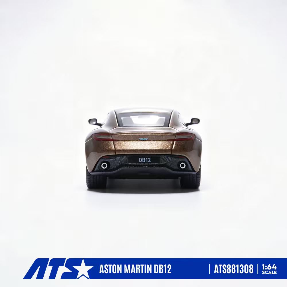 [Preorder] ATS Model 1:64 Aston Martin DB12 Silver/Metallic Brown (2 Colours) ATS881306/ ATS881308