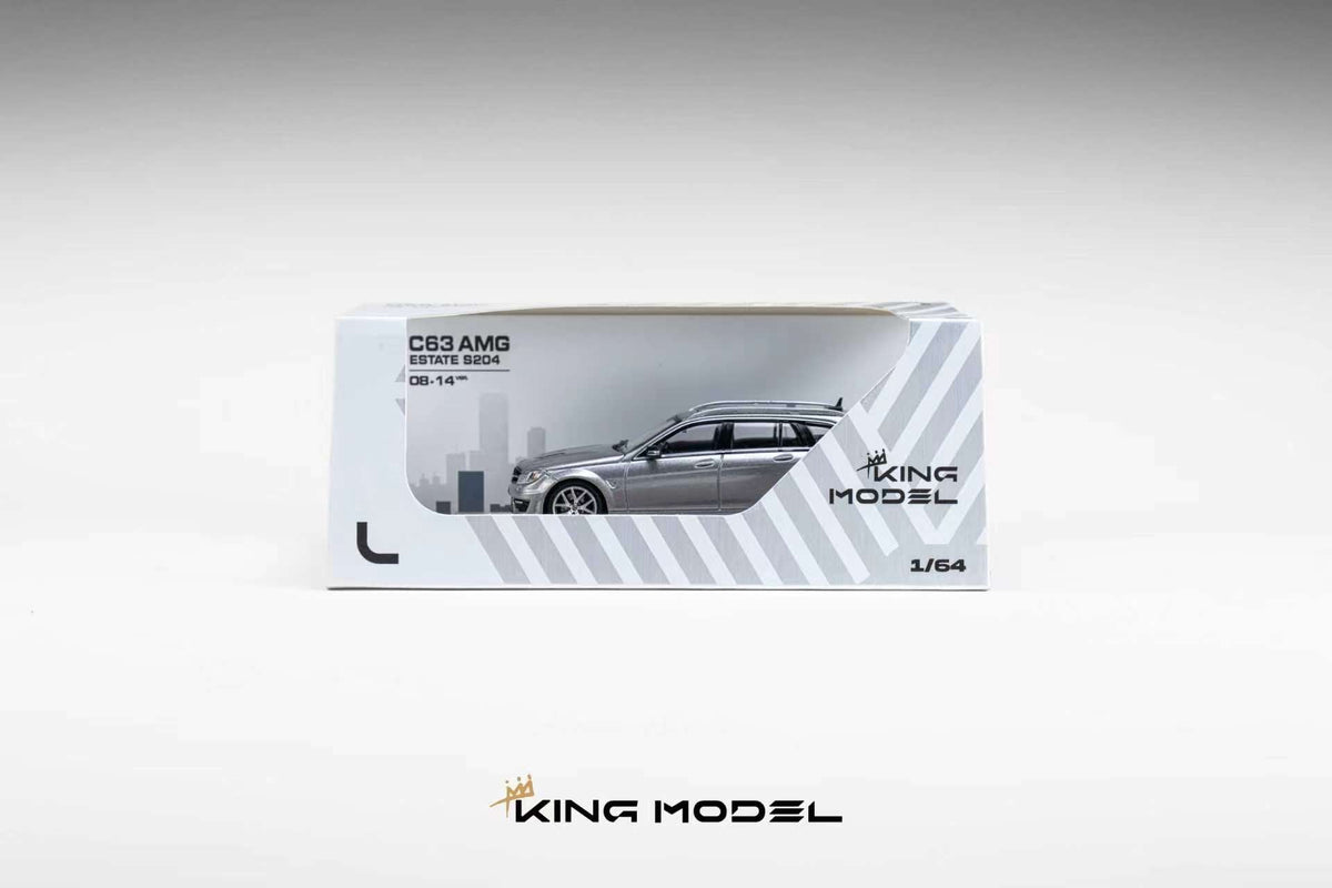 [Preorder] King Model 1:64 Mercedes-Benz C63 AMG Wagon (2 Colours)