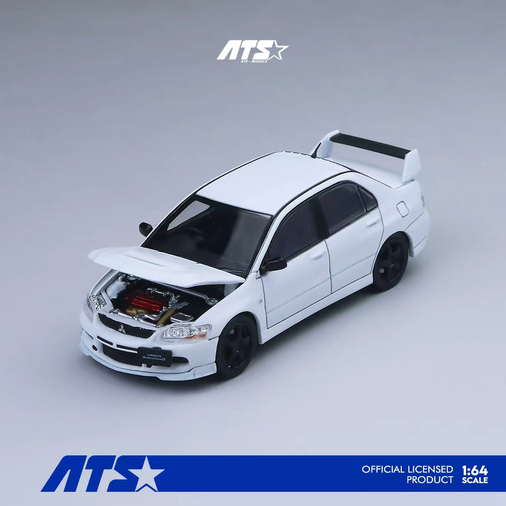[Preorder] ATS Model 1:64 Mitsubishi LANCER EVOLUTION IX (2 Colours) ATS880801/ ATS880803