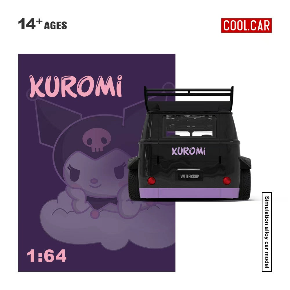 [Preorder] Cool Car 1:64 Volkswagen TI PICKUP Kuromi Purple CC642954
