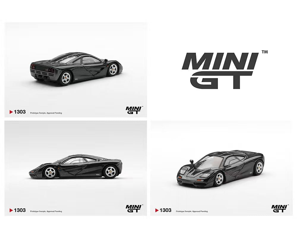 [Preorder] Mini GT 1:64 McLaren F1 – Blue Black Metallic – Limited Edition MGT01303-BL