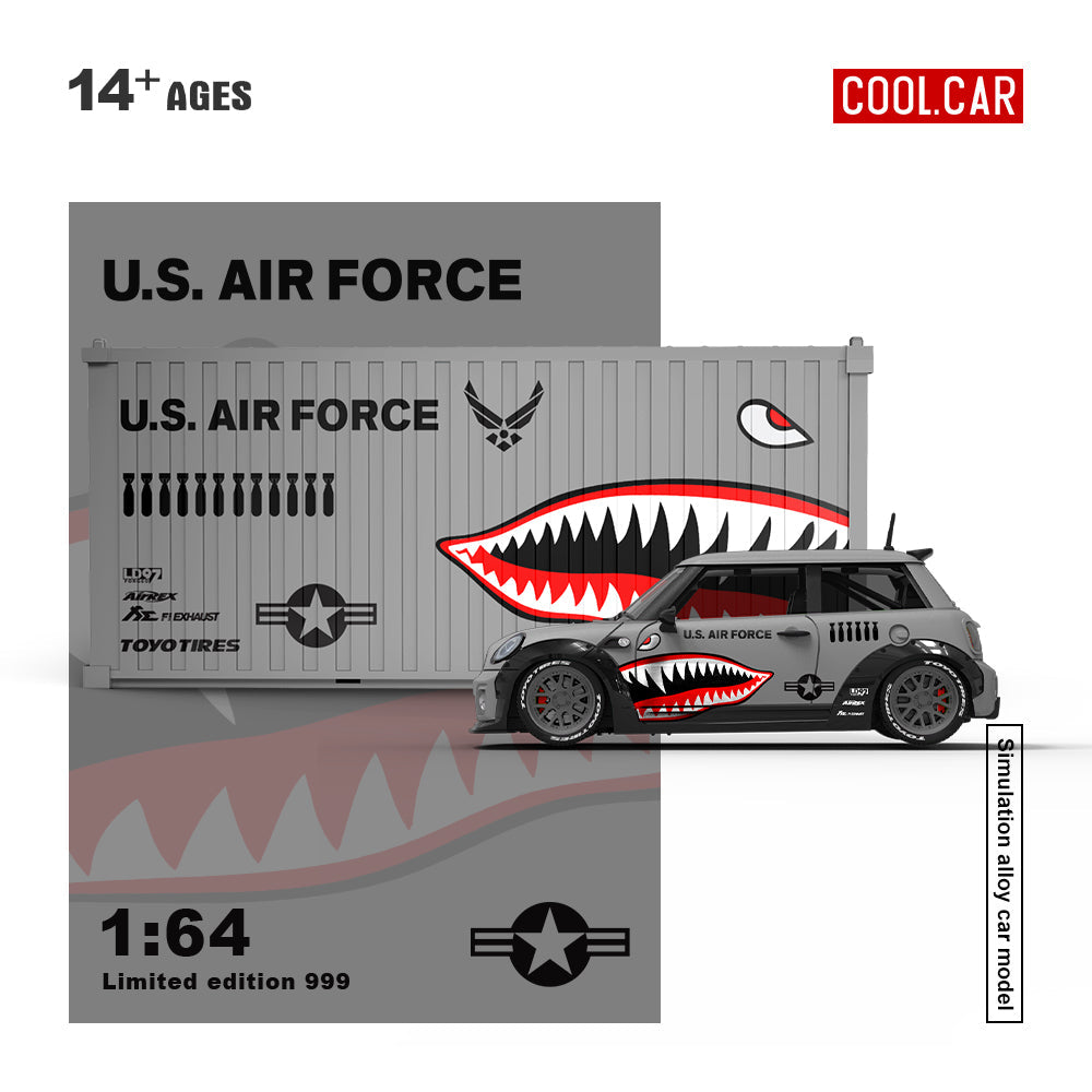 [Preorder] Cool Car 1:64 MINI COOPER Shark Livery (2 Versions) CC643647/ CC643647-2
