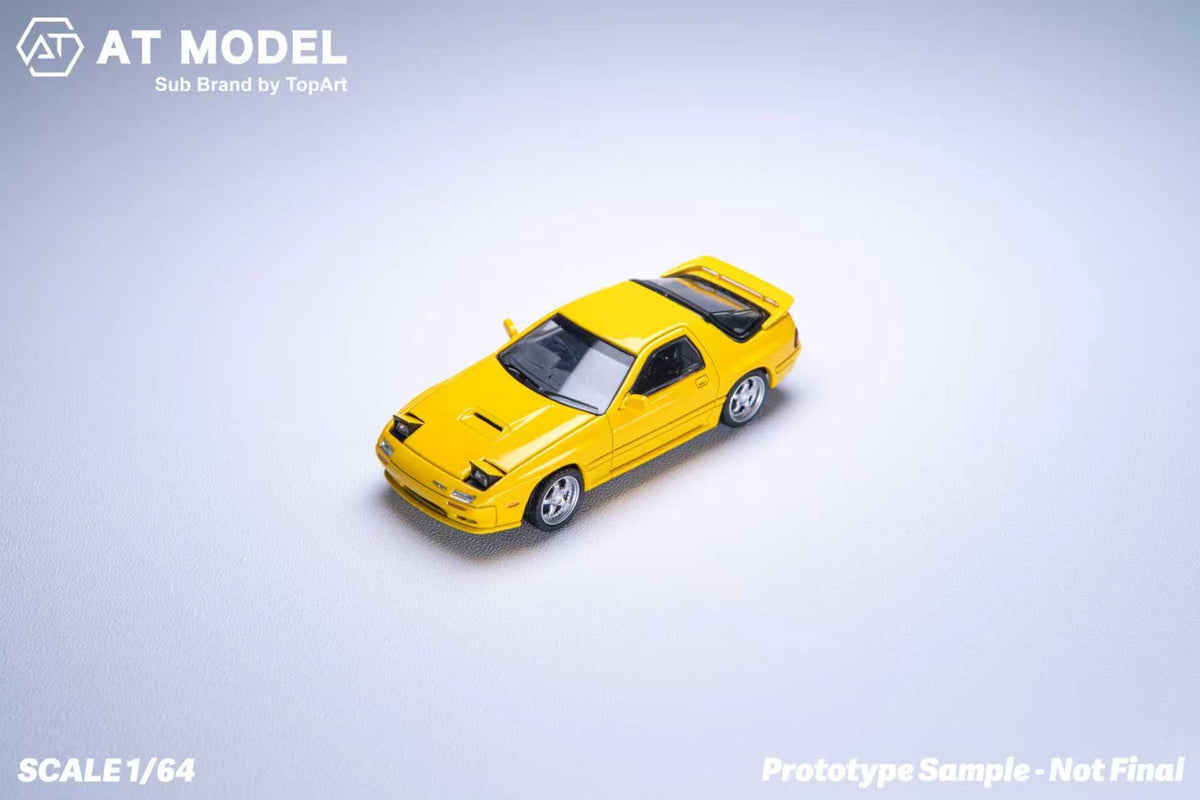 [Preorder] AT Model 1:64 Mazda RX7 FC3S infinity Lemon Yellow