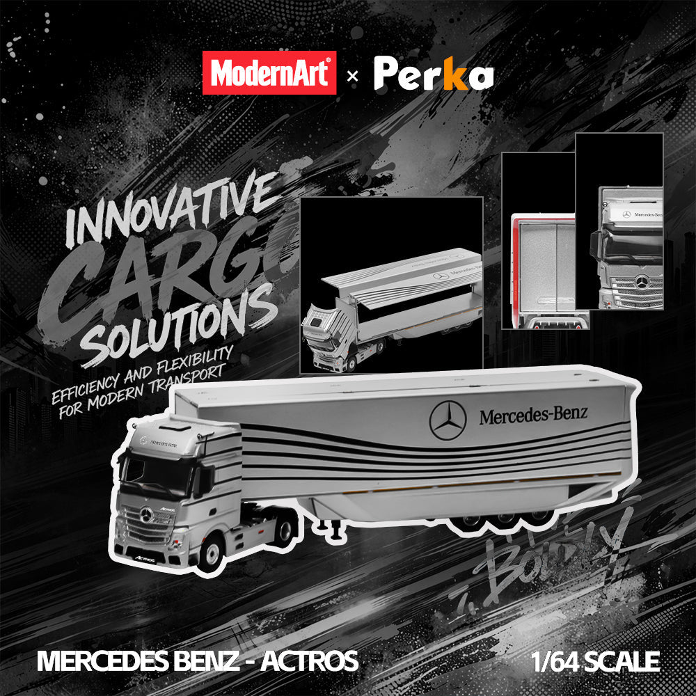 [Preorder] ModernArt X Perka 1:64 MERCEDES BENZ-ACTROS MD648701