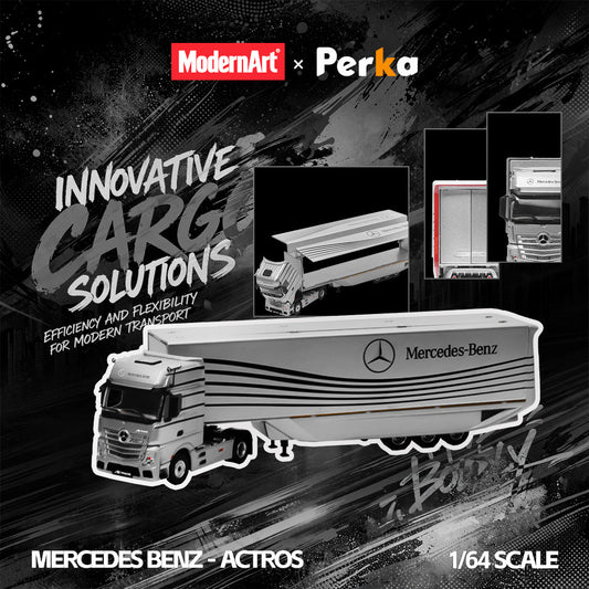 [Preorder] ModernArt X Perka 1:64 MERCEDES BENZ-ACTROS MD648701