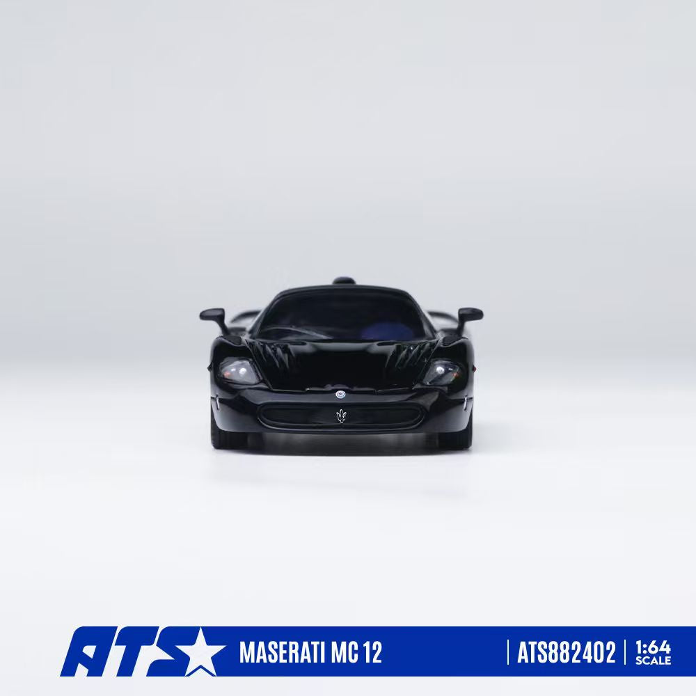 [Preorder] ATS Model 1:64 Maserati MC 12 Black ATS882402