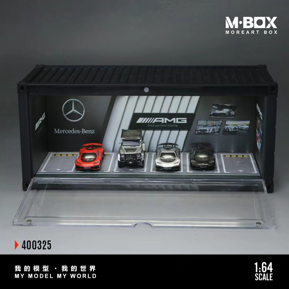 [Preorder] MBOX 1:64 CONTAINER MODEL STORAGE SCENE (2 Versions) MB400325/MB400326