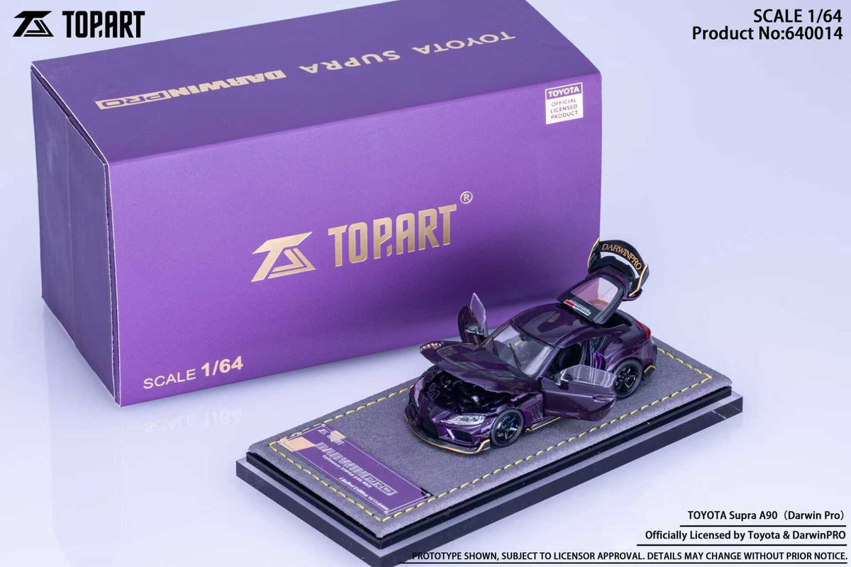 [Preorder] TOPART 1:64 Toyota Supra A90 Darwin Pro TAO640014
