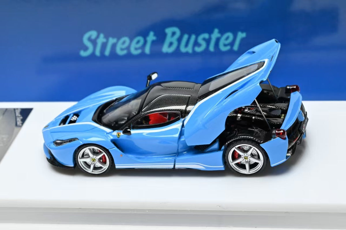 [Preorder] Street Buster 1:64 Ferrari F150 Aperta Baby Blue