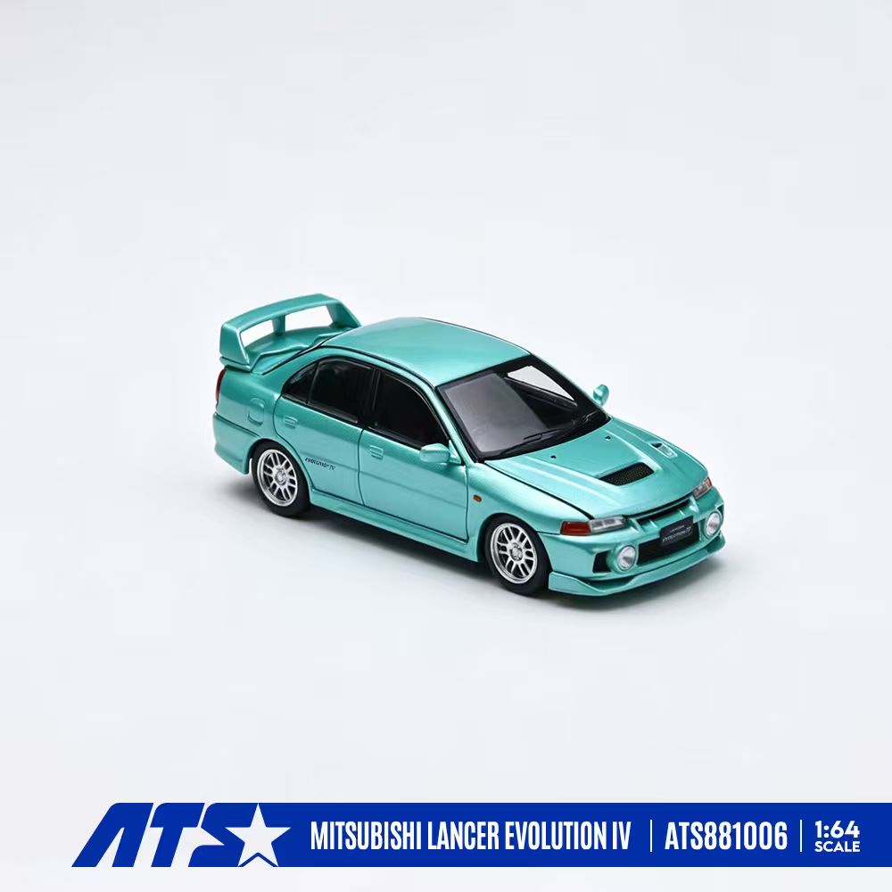 [Preorder] ATS Model 1:64 Mitsubishi Lancer Evolution IV (2 Colours) ATS881005/ATS881006